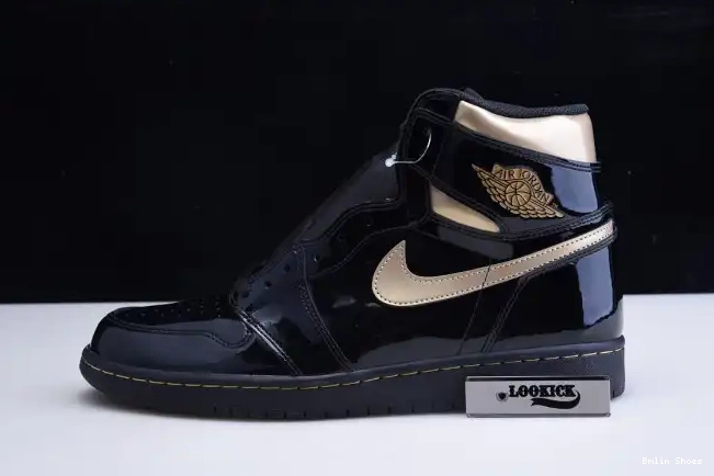JORDAN BLACK 555088-032 HIGH GOLD RETRO (2020) 1 AIR METALLIC 0531